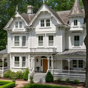 Victorian Vision: Turrets & Trims Delight