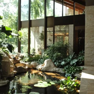 Preview of Indoor Eden: A Serene Water Sanctuary