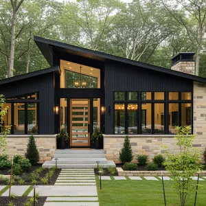 Modern Chic Among the Trees
