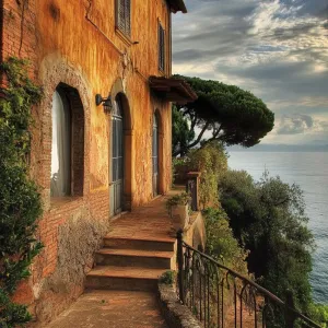 Rustic Charm Overlooking the Sea
