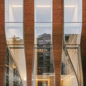 Brick and Glass Symphony: Architectural Elegance Unveiled