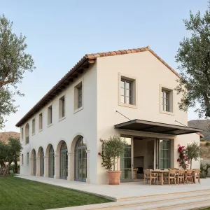 Olive Terrace Hillside Spanish Villa