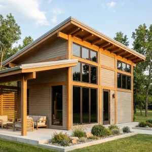 Sunrise Frame Timber Garden Cabin