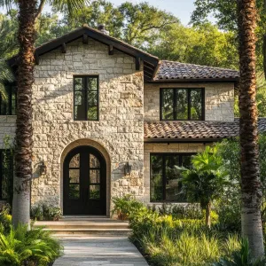 Preview of Elegant Entryway of a Mediterranean-Style Home