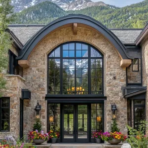 Stonework and Skyline Splendor