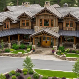 Pine-Lined Paradise Lodge