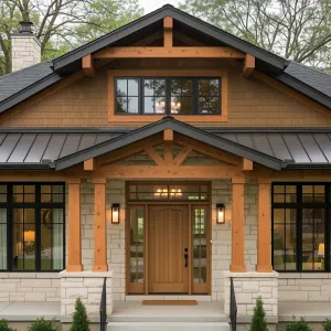 Cabin of Dreams: Stone Meets Beam