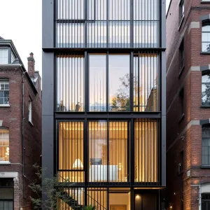 Architectural Delight: The Glass-Faced Terrace