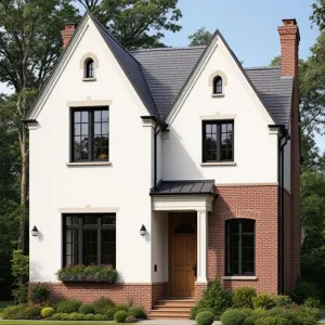 The Pedantic Peaked Roof: A French Fable in Brick