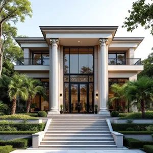 Majestic Retreat: The Symphony of Columns