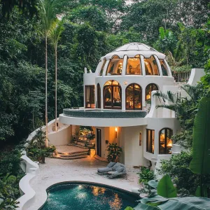 Domecrest Rainforest Courtyard Villa