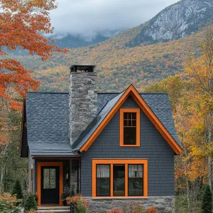 Autumn Ember Abode: A Mountain Muse