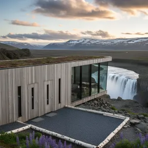 Glass Haven Over Cascades