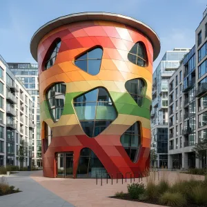 Kaleido Barrel With Wiggly Apertures