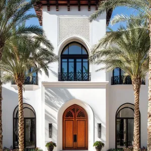 Towering Elegance Amongst Palms