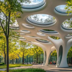 Sculptural Skyframe Oasis