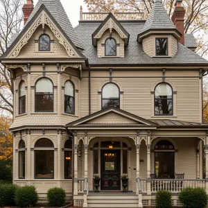 Quirky Gables and Whimsical Windows: A Victorian Romance