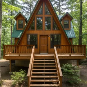 Elevated Escape: Where the Trees Meet the A-Frame