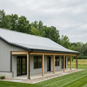 Silver Timber Porch Barndo