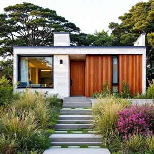 Grassy Pathways and Retro Doorways