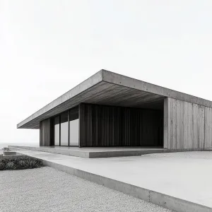 Concrete Chic: A Modern Desert Retreat