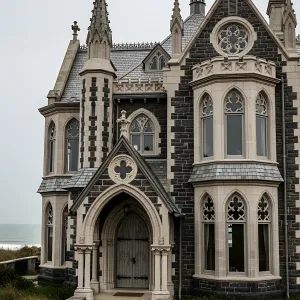Gothic Spires Meet Ocean Tides