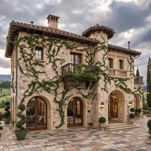 Whimsical Tuscan Hideaway
