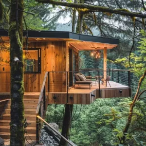 Treehouse-inspired Cabin