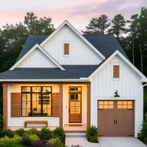 Chic Hideaway: Stylish Cottage with Integrated Garage