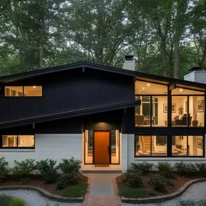 Mid Century Splendor Among the Trees