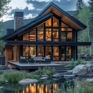 Modern Mountain Serenity