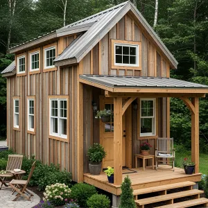 Adorable Timber Retreat With Storybook Charm