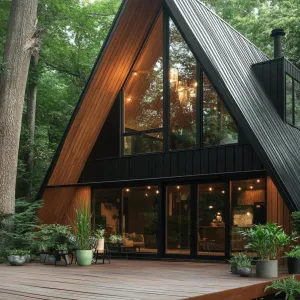 Sharp Shelter: The Geometric Getaway