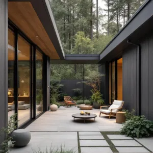 Mid-Century Hideaway: A Tranquil Backyard Delight