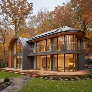 Copper Crest Glass Lodge