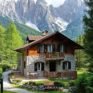 Charming Cabin Nestled in the Alps