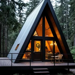 Alpine Apex Retreat Amidst Verdant Giants