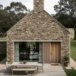 Stone Chic Meets Greenery Bliss