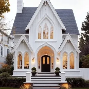 A Majestic Abode with a Gothic Twist