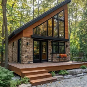 Luxury Tiny House in the Woods
