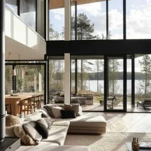Modern Scandinavian Home With Geothermal Heating