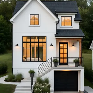 Modern Gabled Mini Manor