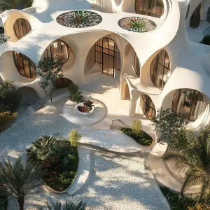 Desert Oasis Villa With Star-Gazing Platforms