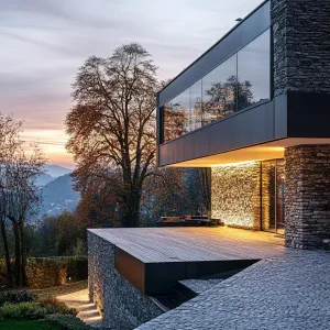 Austrian Castle With Ancient Architecture