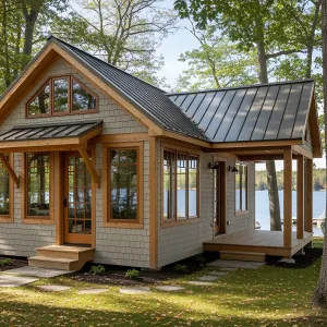 Tranquil Timber Haven with Lakeview