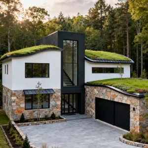 Forest Edge Living Roof Villa
