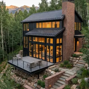 Blacksteel Canyon Terrace House