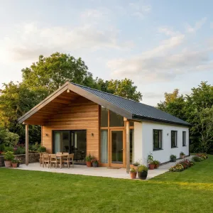 Warm Gable Garden Hideaway