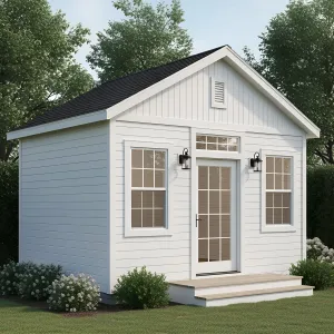 Charming Chalet: The Tale of the Tiny Office