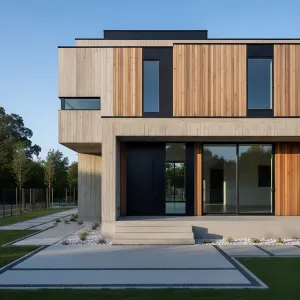 Timber-Slit Concrete Dialogue